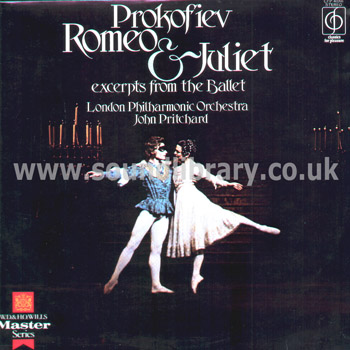 John Pritchard Prokofiev Romeo & Juliet Excerpts UK Issue Stereo LP CFP 40266 Front Sleeve Image