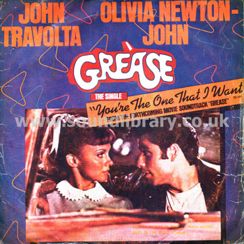 John Travolta & Olivia Newton John You're The One That I Want Thailand 7" EP C.B. 137 Front Sleeve Image