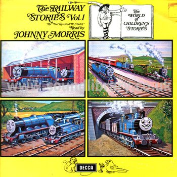 Johnny Morris The Railway Stories Vol. 1 UK Issue Mono LP Decca PA 270 Front Sleeve Image