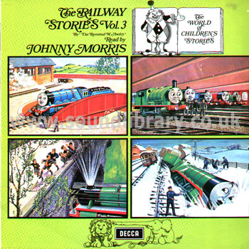 Johnny Morris The Railway Stories Vol. 3 UK Issue Mono LP Decca PA 272 Front Sleeve Image