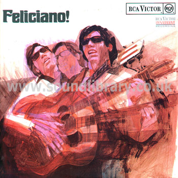 Jose Feliciano Feliciano! UK Issue Stereo LP RCA Victor SF 7946 Front Sleeve Image