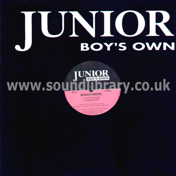 Roach Motel Happ Bizzness UK Issue 12" Junior Boys Own JBO 24 Sleeve & Label Image