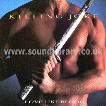 Killing Joke Love Like Blood UK Issue 12" EG EGOX 20 Front Sleeve Image