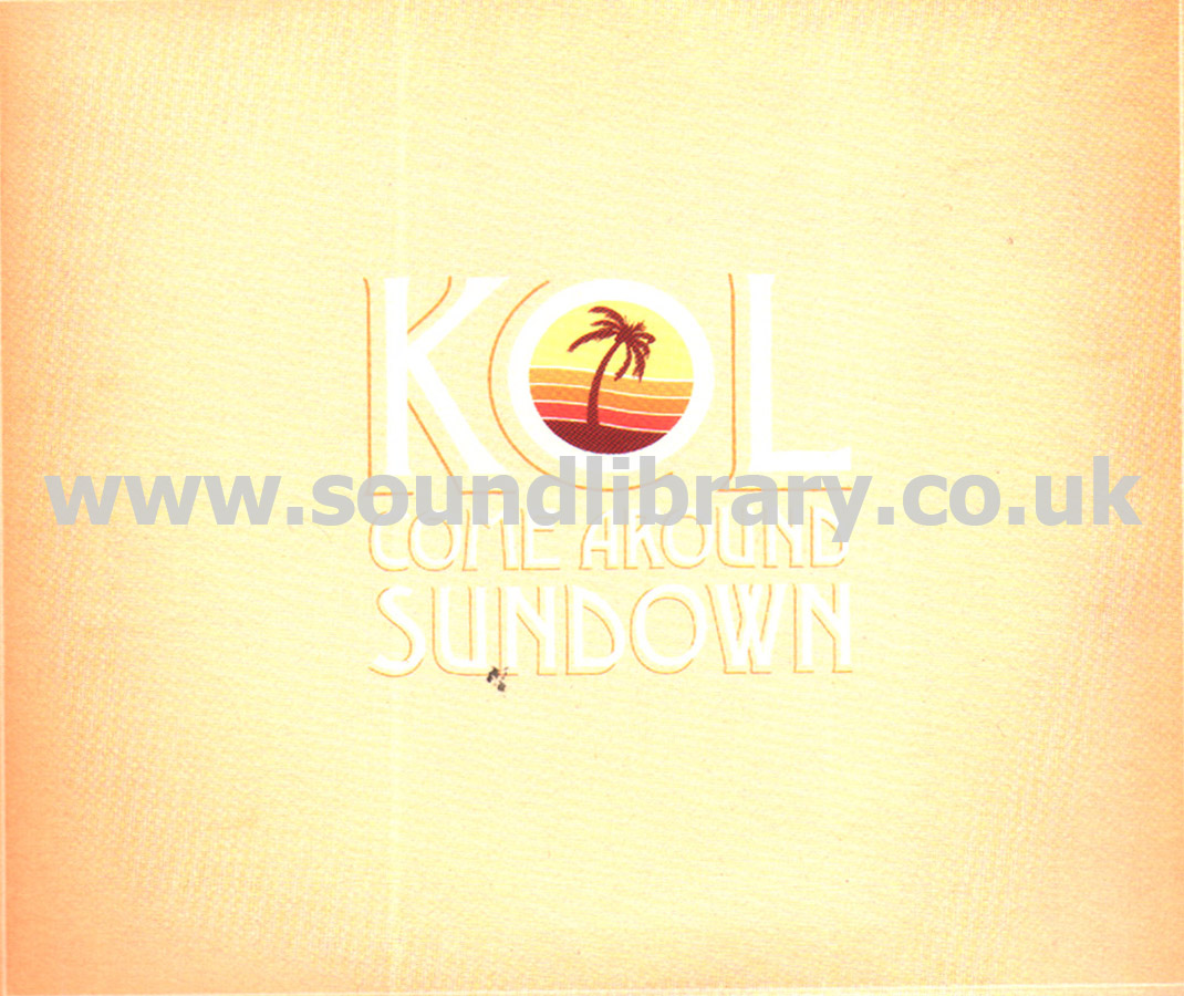 Kings of Leon Come Around Sundown UK Deluxe Edition 2CD Sony 88697 79533 2 Front Card Sleeve