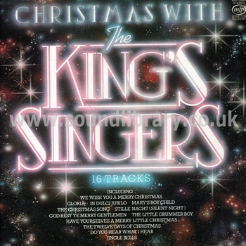 The King's Singers Christmas With… UK Issue Stereo LP Music For Pleasure MFP 50485 Front Sleeve Image