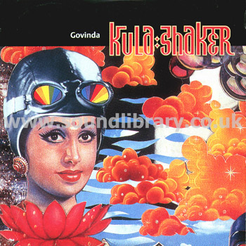 Kula Shaker Govinda UK Issue CDS Columbia KULA CD5 Columbia KULA CD5 Front Card Sleeve