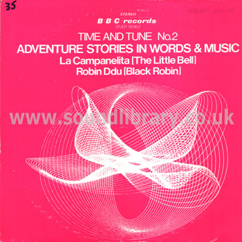 The Kingsmead School Choir Time And Tune No. 2 Stereo LP BBC Records RESR 32S Front Sleeve Image