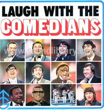 Laugh With The Comedians UK Issue Mono LP Granada TV GTV 1002 Front Sleeve Image