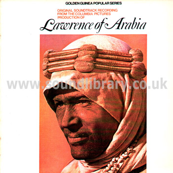 Lawrence Of Arabia Maurice Jarre UK Issue Stereo LP Pye (Golden Guinea) GSGL 10389 Front Sleeve Image