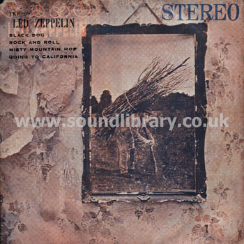 Led Zeppelin IV Thailand Issue Stereo 7" EP TKR TKR. 09 Front Sleeve Image