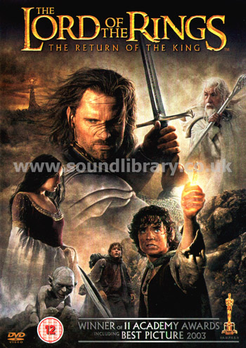 The Lord Of The Rings The Return Of The King 2DVD Entertainment In Video EDV9230 Front Inlay Sleeve