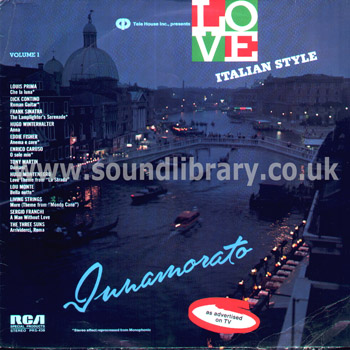 Love Italian Style Volume 1 & 2 Stereo 2LP RCA (Special Products) PRS-438 Front Sleeve Image