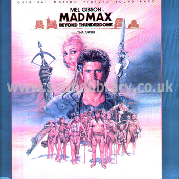 Mad Max Beyond Thunderdome Motion Picture Soundtrack LP Capitol EJ 24 0380 1 Front Sleeve Image