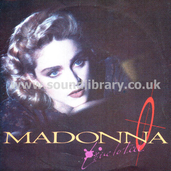 Madonna Live To Tell UK Issue Stereo 7" Sire W 8717 Front Sleeve Image