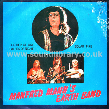 Manfred Mann's Earth Band Thailand Issue Stereo 7" EP 4 Track Stereo FT. 142 Front Sleeve Image