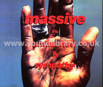 Massive Attack Unfinished Sympathy Holland Issue CDS Circa WBRX 2 Front Inlay Image