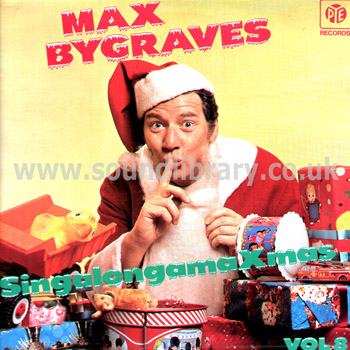 Max Bygraves SingalongamaXmas Vol  8 UK Issue Stereo LP Pye NSPL 18439 Front Sleeve Image