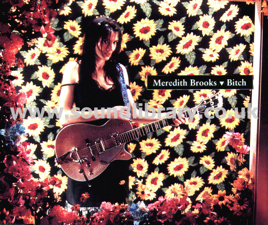 Meredith Brooks Bitch UK Issue CDS Capitol CDCL 790 Front Inlay Image
