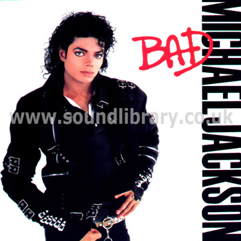 Michael Jackson Bad UK Issue G/F Sleeve LP Epic 450290 1 Front Sleeve Image