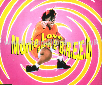 Monie Love Born 2 B.R.E.E.D. UK Issue Jewel Case CDS Cooltempo CDCOOL 269 Front Inlay Image