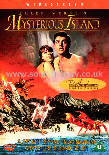 Mysterious Island Ray Region 2 PAL DVD Columbia Tristar Home Entertainment CDR 10128 Front Inlay Sleeve