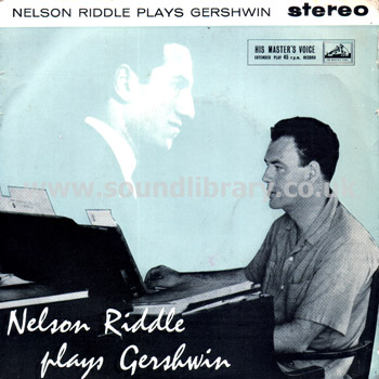 Nelson Riddle & His Orchestra Plays Gershwin UK Issue Stereo 7" EP HMV GES 5792 Front Sleeve Image
