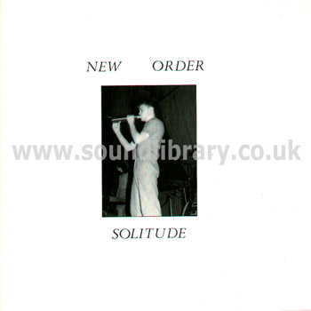 New Order Solitude UK Issue LP Isolation Records Front Sleeve Image