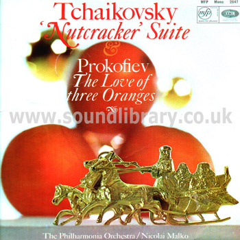 Nicolai Malko Tchaikovsky - Nutcracker Suite UK Mono LP Music For Pleasure MFP 2047 Front Sleeve Image