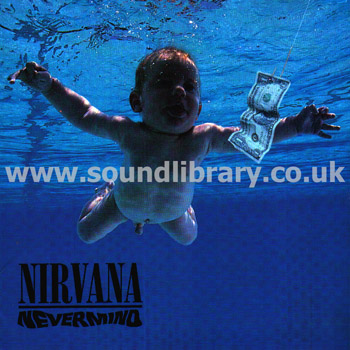 Nirvana Nevermind Germany Issue 12 Track CD Geffen GED24425 Front Inlay Image