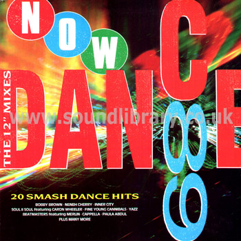 Now Dance '89 The 12" Mixes UK Issue 2LP Virgin / EMI NOD 3 Front Sleeve Image