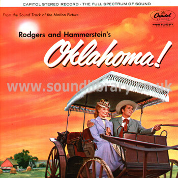 Gordon MacRae Oklahoma! UK Issue Stereo LP Capitol SLCT 6100 Front Sleeve Image