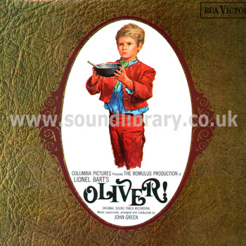 Oliver! Harry Secombe UK Issue Stereo LP RCA (Red Seal) SB 6777 Front Sleeve Image