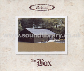 Orbital The Box UK Issue Jewel Case CDS Front Inlay Image