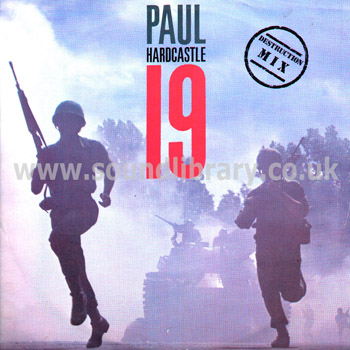 Paul Hardcastle 19 Destruction Mix UK Issue 12" Chrysalis CHS 22 2860 Front Sleeve Image