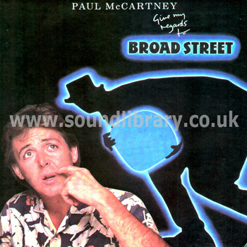 Give My Regards To Broad Street Paul McCartney India Issue LP Parlophone EL 26 027 Front Sleeve Image