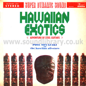 Poss Miyazaki and The Hawaiian All Stars Hawaiian Exotics Festival SFL-931,136 Front Sleeve Image
