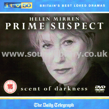 Prime Suspect Scent Of Darkness Helen Mirren Region 2 PAL DVD Granada Front Card Sleeve