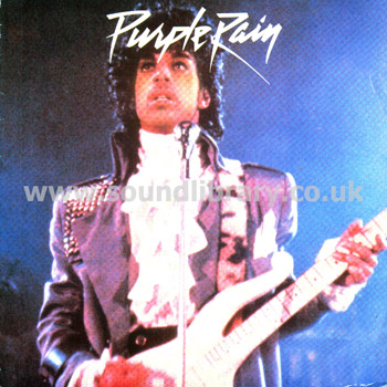 Prince And The Revolution Purple Rain France Issue 7" Front Sleeve Image