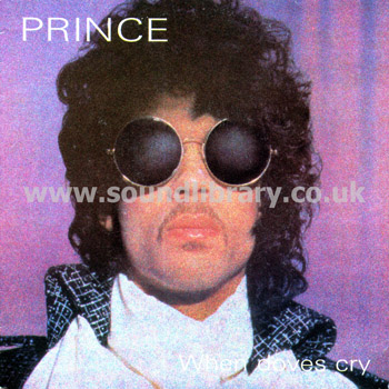 Prince When Doves Cry France Issue 7" Warner Bros. 929 286-7 Front Sleeve Image