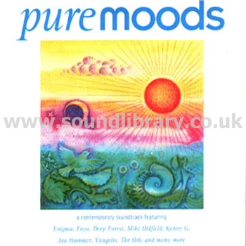 Pure Moods UK Issue CD Virgin VTCD 28 Front Inlay Image