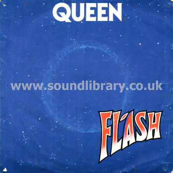 Queen Flash Portugal Issue Stereo 7" Front Sleeve Image
