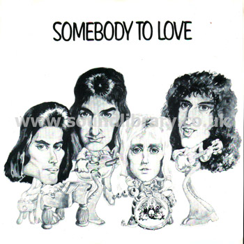Queen Somebody To Love 7" South Africa Issue 7" EMI EMIJ 4132 Front Sleeve Image