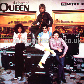 Queen The Best Of Queen Poland Issue Stereo LP EMI Tonpress SX-T 3 Front Sleeve Image
