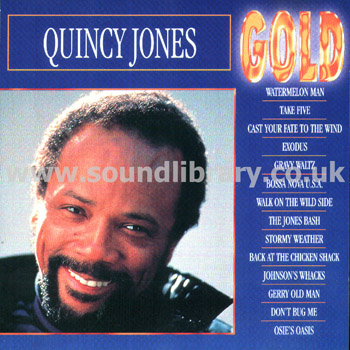 Quincy Jones Gold Holland Issue CD Gold GOLD 074 Front Inlay Image
