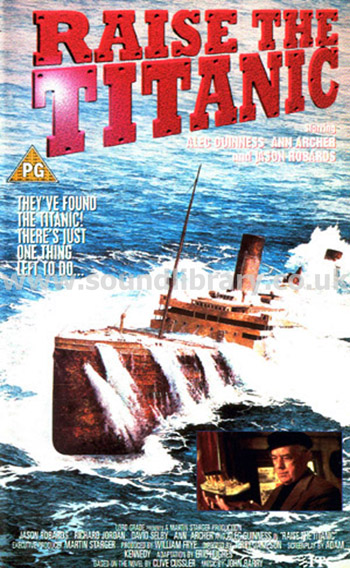 Raise The Titanic Jason Robards VHS PAL Video Polygram Video (4 Front Video) 639 9423 Front Inlay Sleeve