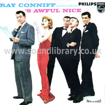 Ray Conniff 'S Awful Nice UK Issue Stereo LP Philips SBBL 503 Front Sleeve Image
