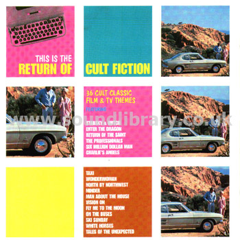This Is The Return Of Cult Fiction UK Issue CD Virgin VTCD 112 Front Inlay Image