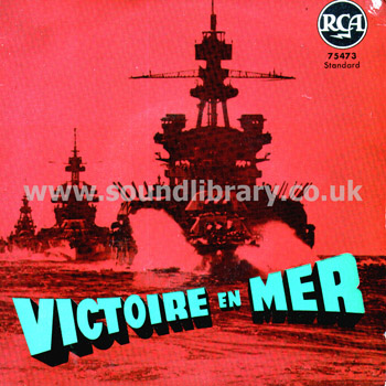 Victoire En Mer Richard Rodgers France Issue 7" EP RCA 75.473 Front Sleeve Image