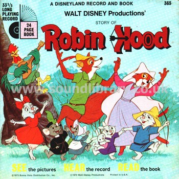 Lois Lane Robin Hood USA Issue 7" EP G/F Sleeve Disneyland 365 Front Sleeve Image