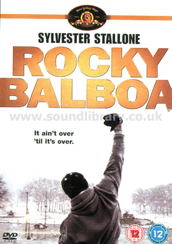 Rocky Balboa Sylvester Stallone Region 2 PAL DVD MGM 35399SE Front Inlay Sleeve